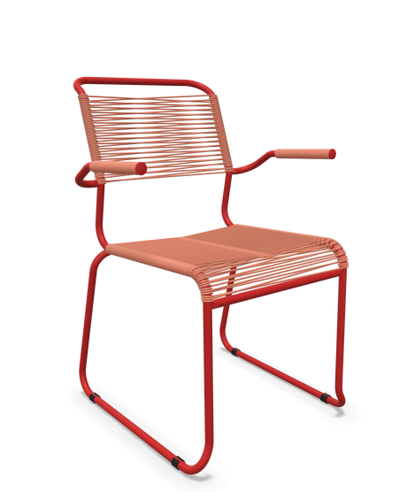 Schaffner Säntis Gartensessel Spaghetti mit Schlittenfüßen