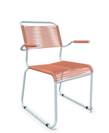 Schaffner Säntis Fauteuil repas Spaghetti pieds en luge