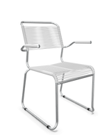 Schaffner Säntis Fauteuil repas Spaghetti pieds en luge