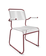 Schaffner Säntis Fauteuil repas Spaghetti pieds en luge