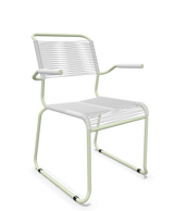 Schaffner Säntis Fauteuil repas Spaghetti pieds en luge