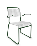 Schaffner Säntis Fauteuil repas Spaghetti pieds en luge