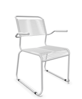 Schaffner Säntis Fauteuil repas Spaghetti pieds en luge