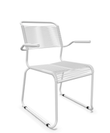 Schaffner Säntis Fauteuil repas Spaghetti pieds en luge