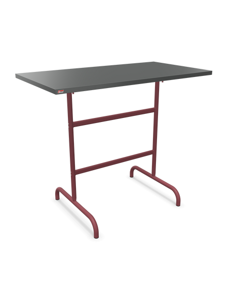 Schaffner Säntis Table haute rabattable 130x70cm h:110cm