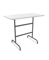 Schaffner Säntis Folding high table 130x70cm h:110cm