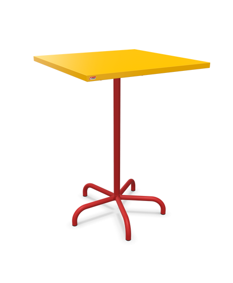 Schaffner Säntis Table haute rabattable 80x80cm h:110cm