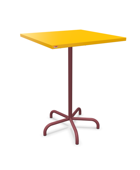 Schaffner Säntis Table haute rabattable 80x80cm h:110cm