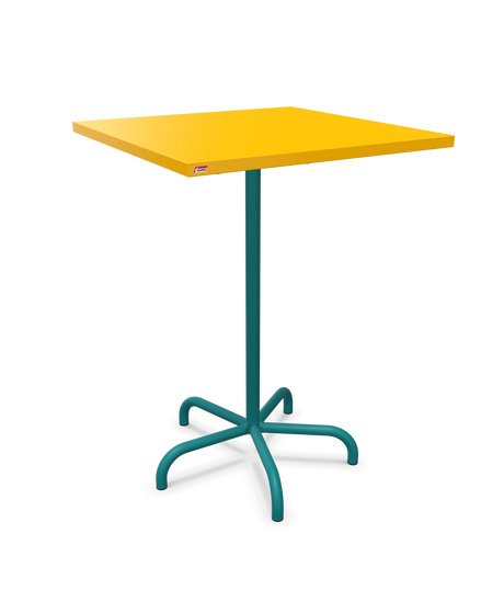 Schaffner Säntis Table haute rabattable 80x80cm h:110cm