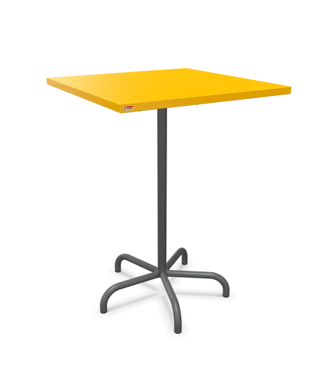 Schaffner Säntis Table haute rabattable 80x80cm h:110cm