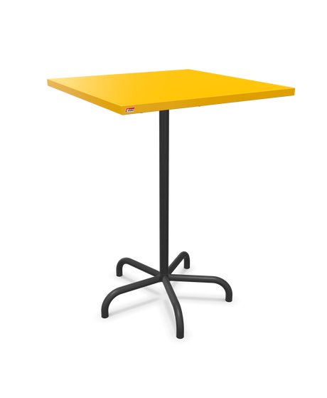 Schaffner Säntis Table haute rabattable 80x80cm h:110cm