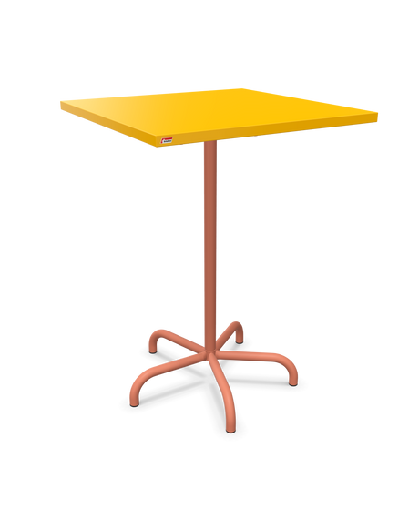 Schaffner Säntis Table haute rabattable 80x80cm h:110cm