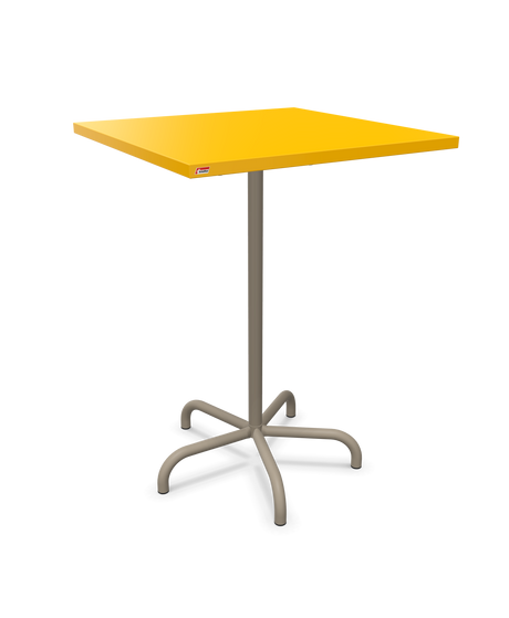 Schaffner Säntis Table haute rabattable 80x80cm h:110cm