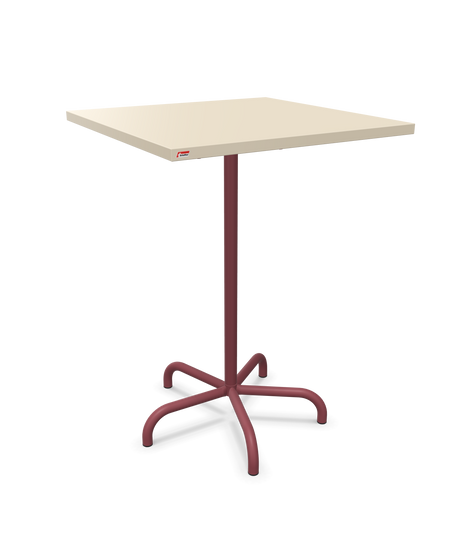 Schaffner Säntis Table haute rabattable 80x80cm h:110cm