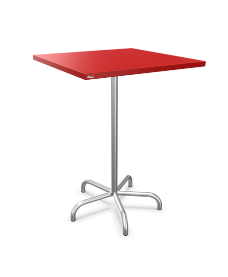 Schaffner Säntis Table haute rabattable 80x80cm h:110cm