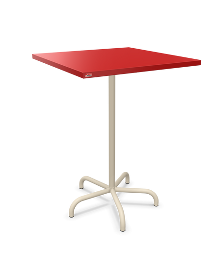 Schaffner Säntis Table haute rabattable 80x80cm h:110cm