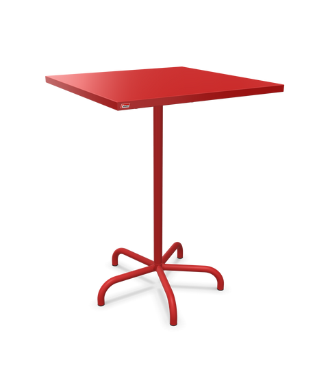 Schaffner Säntis Table haute rabattable 80x80cm h:110cm