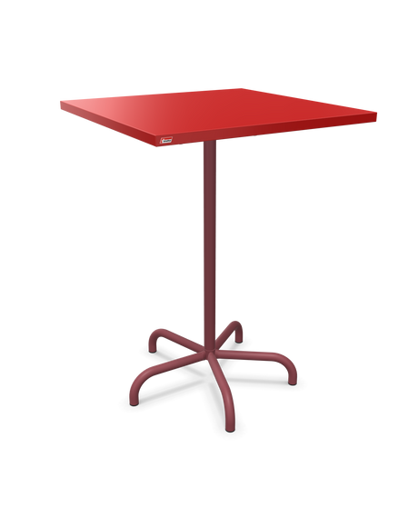Schaffner Säntis Table haute rabattable 80x80cm h:110cm
