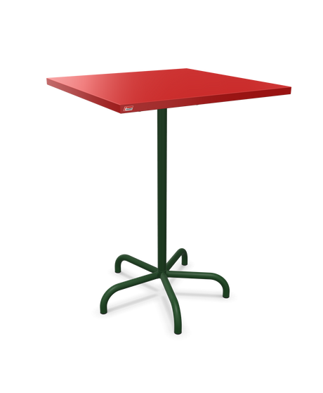 Schaffner Säntis Table haute rabattable 80x80cm h:110cm