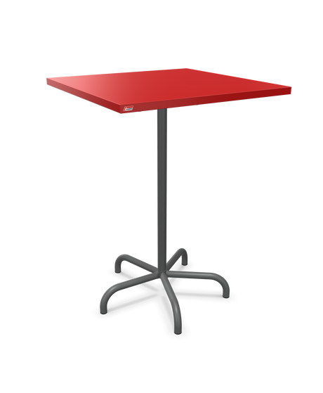Schaffner Säntis Table haute rabattable 80x80cm h:110cm