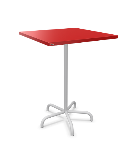 Schaffner Säntis Table haute rabattable 80x80cm h:110cm
