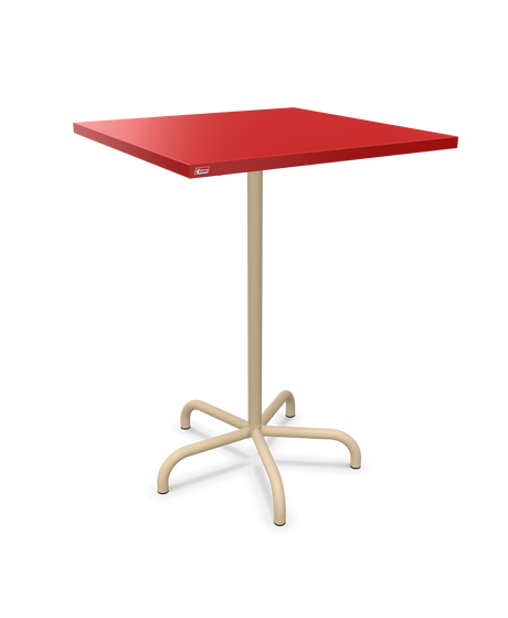 Schaffner Säntis Table haute rabattable 80x80cm h:110cm