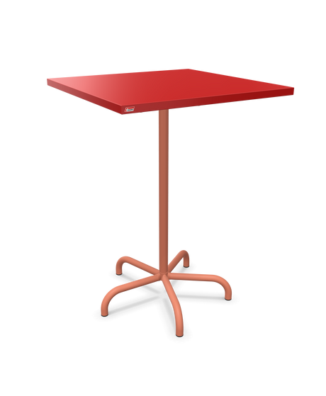 Schaffner Säntis Table haute rabattable 80x80cm h:110cm