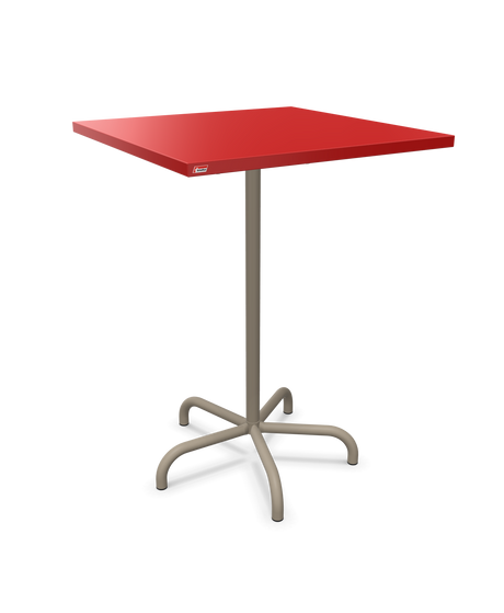 Schaffner Säntis Table haute rabattable 80x80cm h:110cm