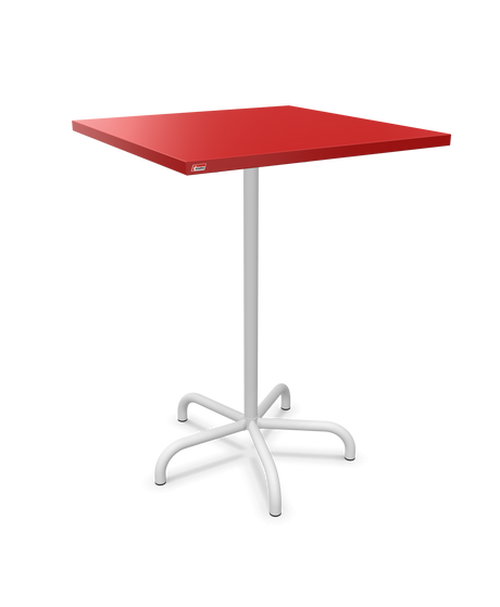 Schaffner Säntis Table haute rabattable 80x80cm h:110cm