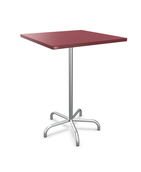 Schaffner Säntis Table haute rabattable 80x80cm h:110cm