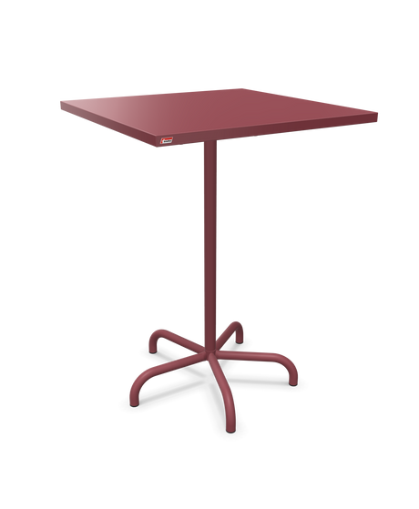 Schaffner Säntis Table haute rabattable 80x80cm h:110cm