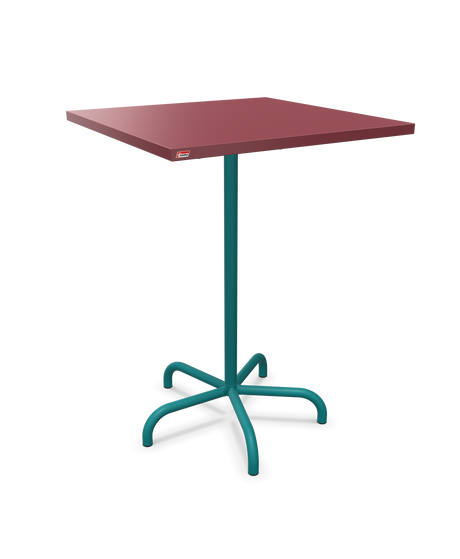 Schaffner Säntis Table haute rabattable 80x80cm h:110cm