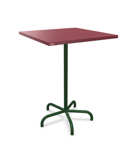 Schaffner Säntis Table haute rabattable 80x80cm h:110cm