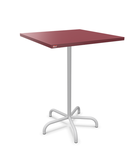 Schaffner Säntis Table haute rabattable 80x80cm h:110cm