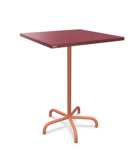 Schaffner Säntis Table haute rabattable 80x80cm h:110cm