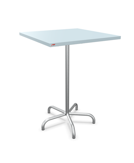 Schaffner Säntis Table haute rabattable 80x80cm h:110cm