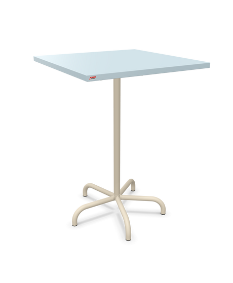 Schaffner Säntis Table haute rabattable 80x80cm h:110cm