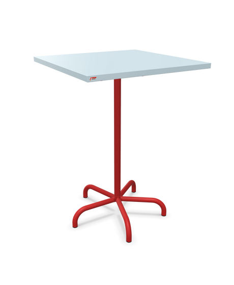 Schaffner Säntis Table haute rabattable 80x80cm h:110cm