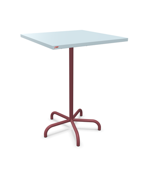 Schaffner Säntis Table haute rabattable 80x80cm h:110cm