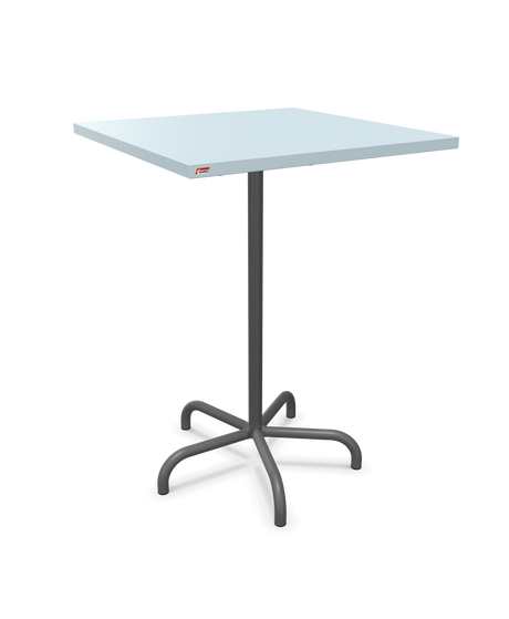 Schaffner Säntis Table haute rabattable 80x80cm h:110cm