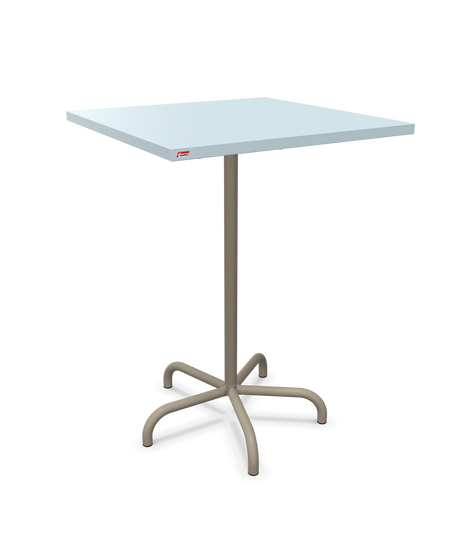 Schaffner Säntis Table haute rabattable 80x80cm h:110cm