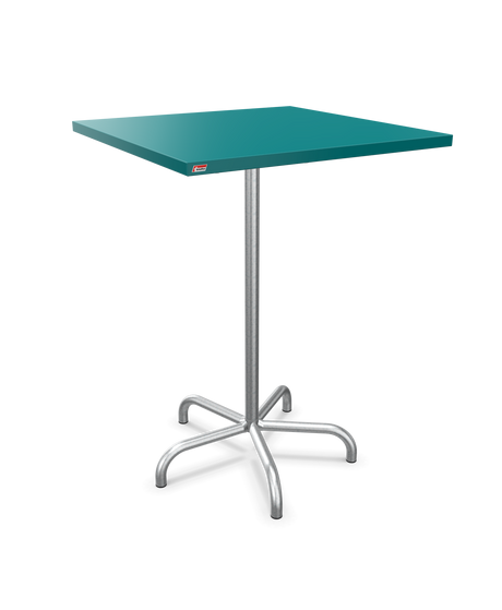 Schaffner Säntis Table haute rabattable 80x80cm h:110cm