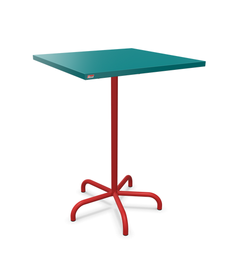 Schaffner Säntis Table haute rabattable 80x80cm h:110cm