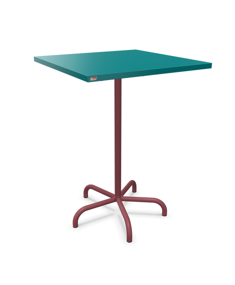 Schaffner Säntis Table haute rabattable 80x80cm h:110cm