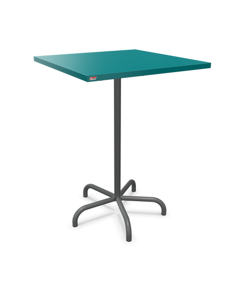 Schaffner Säntis Table haute rabattable 80x80cm h:110cm