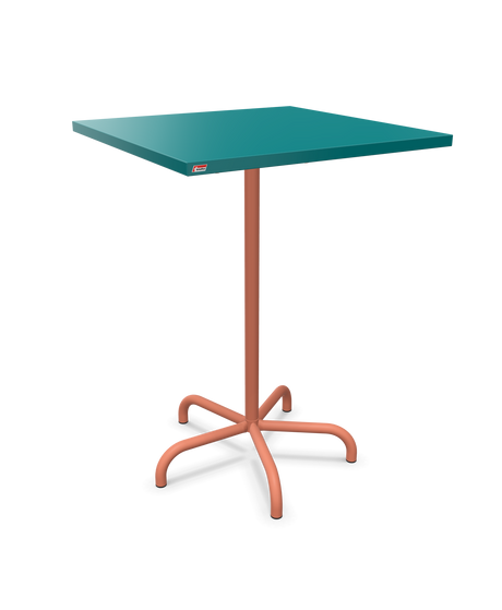 Schaffner Säntis Table haute rabattable 80x80cm h:110cm