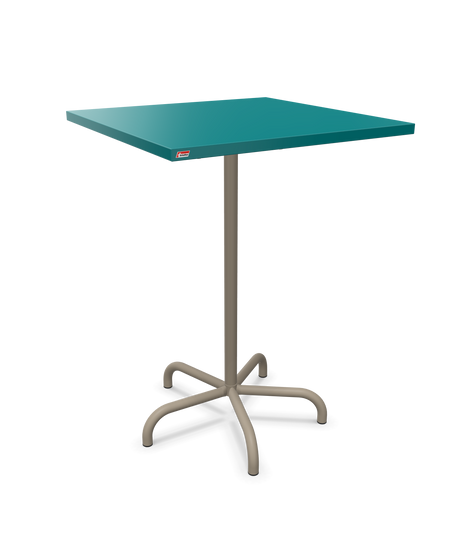 Schaffner Säntis Table haute rabattable 80x80cm h:110cm