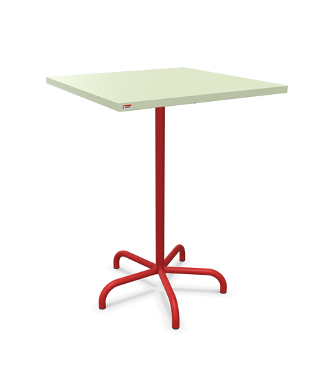 Schaffner Säntis Table haute rabattable 80x80cm h:110cm