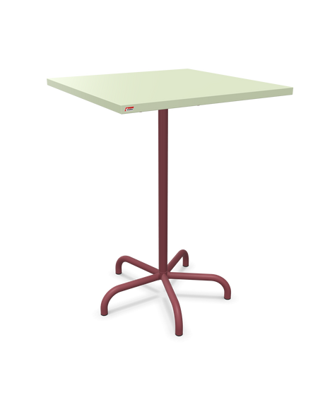 Schaffner Säntis Table haute rabattable 80x80cm h:110cm