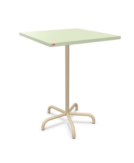 Schaffner Säntis Table haute rabattable 80x80cm h:110cm